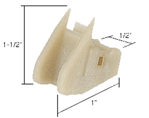 Window Channel Balance Bottom Guide Bulk - Bulk 50 Pack