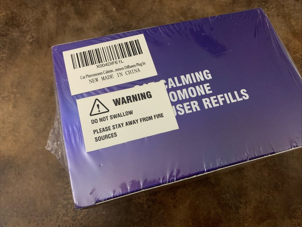 Cat Pheromones Calming Diffuser Refills - 6 Pack - New Sealed