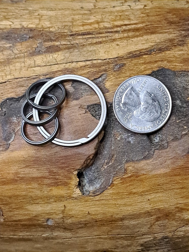 Pro Series Titanium Sidepush Keyring Set