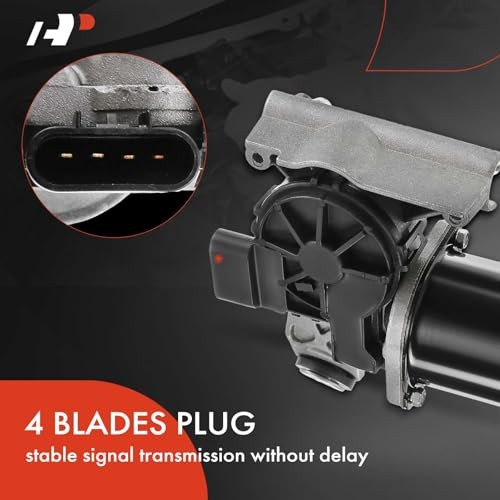 Front Windshield Wiper Motor Front Compatible with Dodge Ram 1500 2003-2009