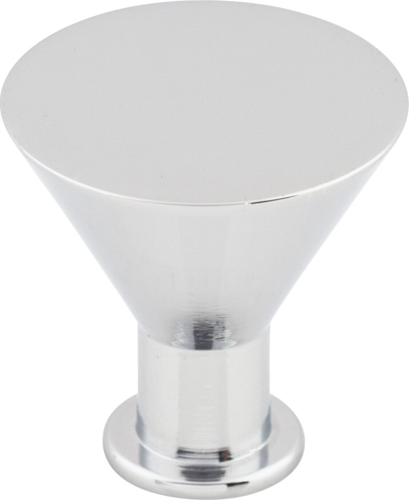 Top Knobs M586 Cocktail Knob 1 3/16" Polished Chrome