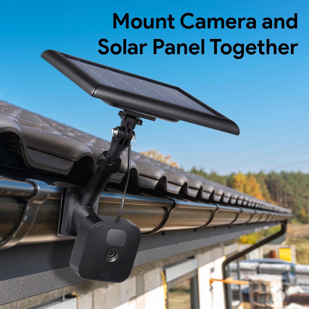 Universal Gutter Mount for Wyze, Blink, Ring, Arlo, Eufy Security Cameras