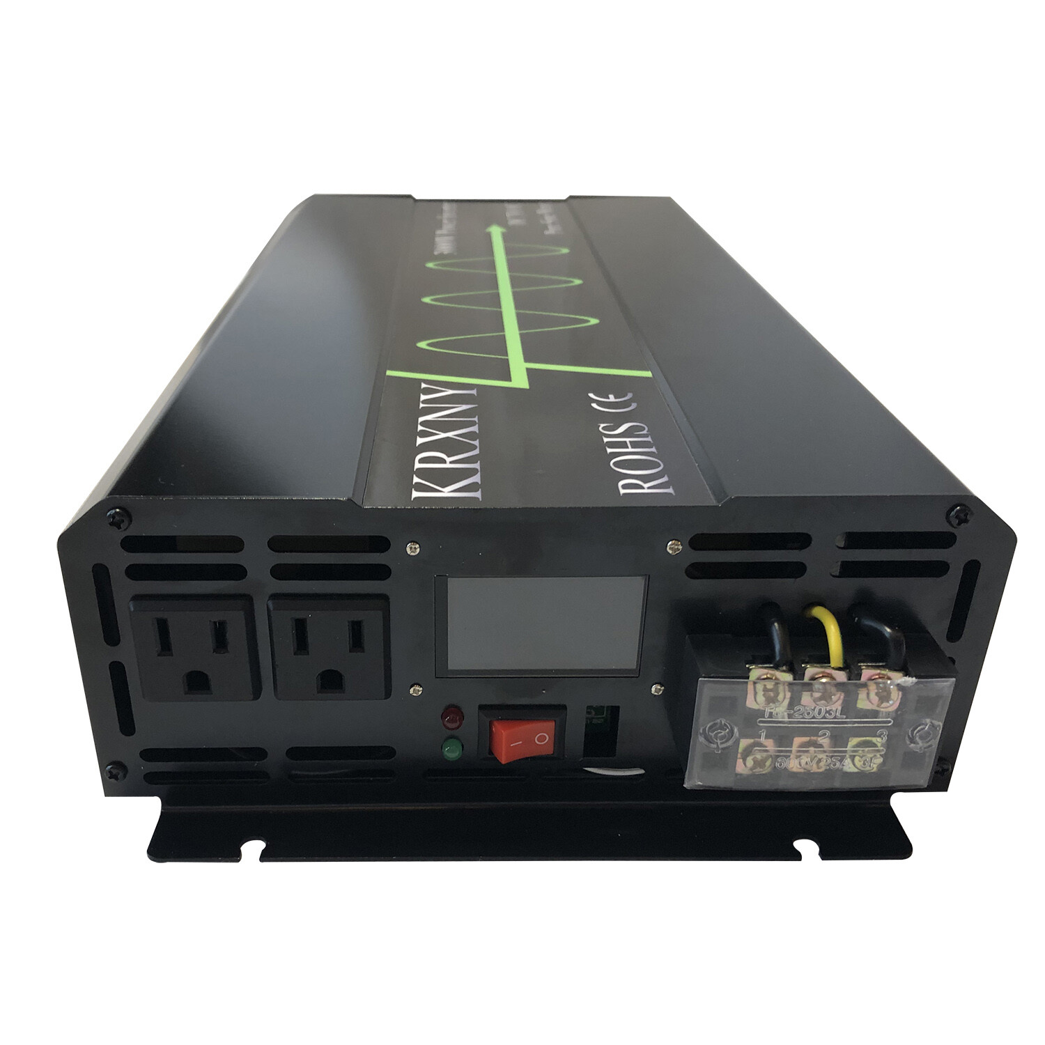 Pure Sine Wave Power Inverter 2000W 48V DC to 120V AC 60Hz LCD Display US