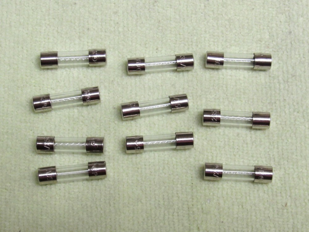 (10) 3 Amp Fuses 5X20 M&S DMC1 & DMC3-4 Intercom 3A