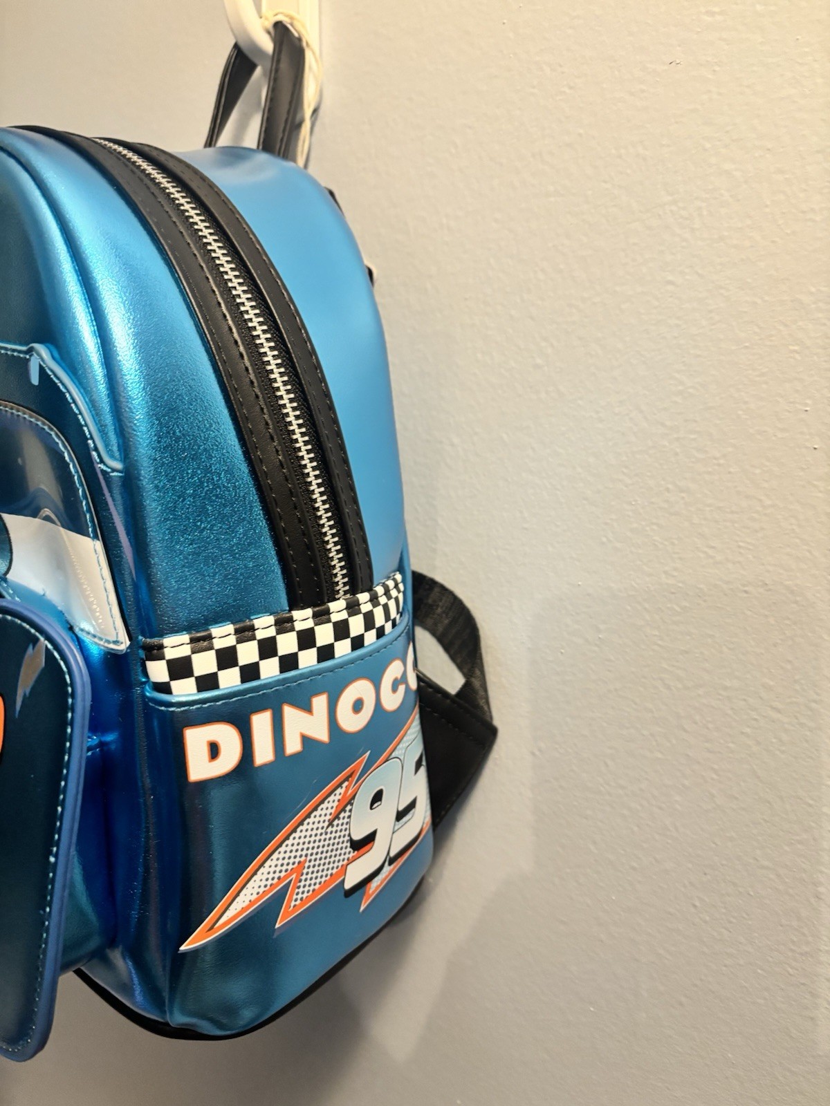 Loungefly Disney Pixar Cars Lighting McQueen Rusteez And Dinoco Bags