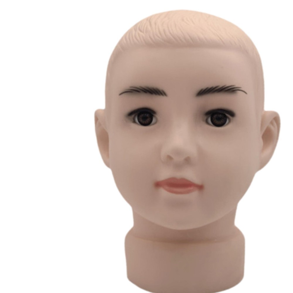 Children Manikin Head Wig Display Stand Professional Multipurpose Stable Small