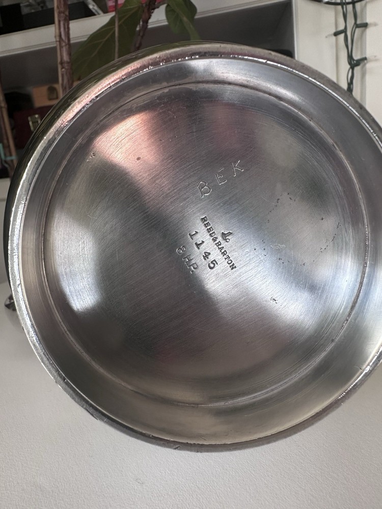 Reed & Barton Silver Plate Carafe
