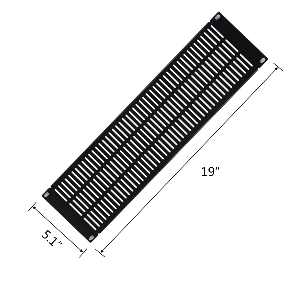 3U Blank Rack Mount Panel Server Network Racks Enclosures Spacer Cabinet for 19"