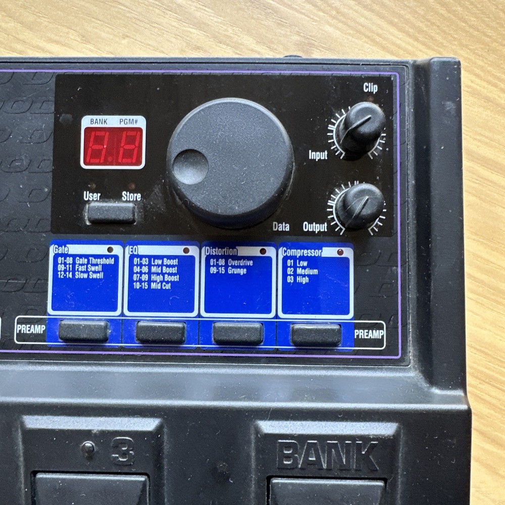 DOD FX-7 FX7 Guitar Fx Processor/Preamp