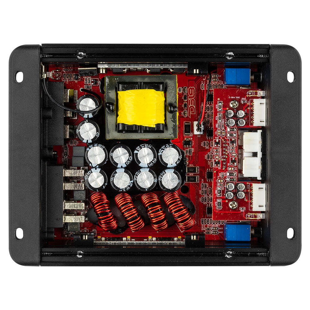 DS18 ION Compact Full-Range Class D 4-Channel Amplifier 4 x 150W Rms @ 4-ohm