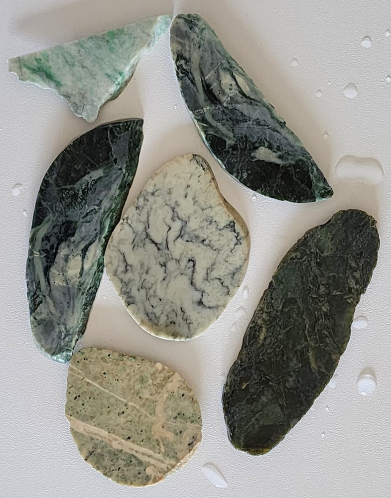 Nephrite Jade Lapidary  Slabs