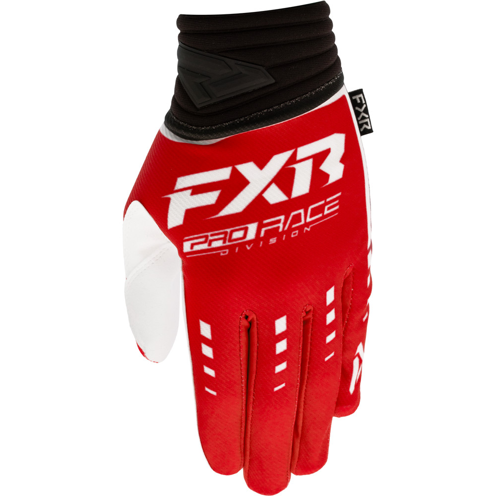 FXR Prime MX Glove 2025 Red/White