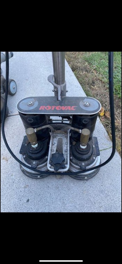 Carpet cleaning Rotovac Powerwand