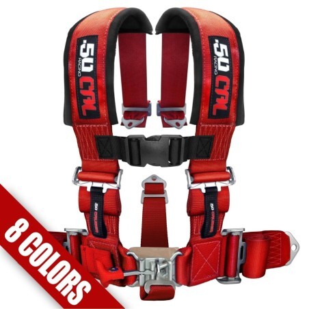 50 Caliber Racing 2in 3in 4 point 5 point UTV Harness RZR YXZ X3 Pro R Turbo S