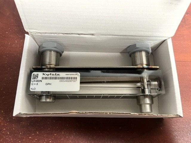Krytola Instruments LH-6DN Flow Meter GPH H2O New