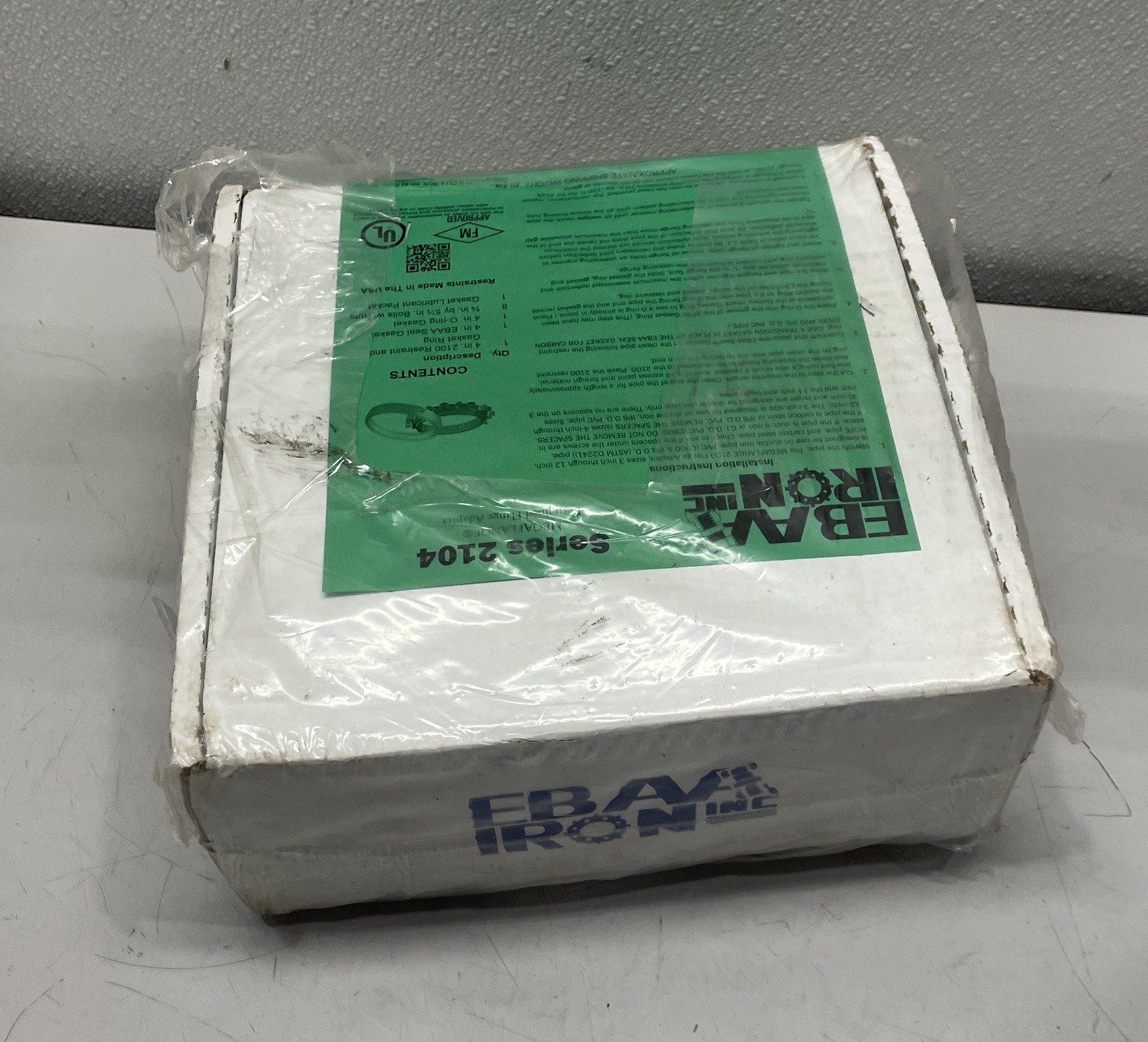 EBAA Iron Megaflange Series 2104 4" Flanged Pipe Connector
