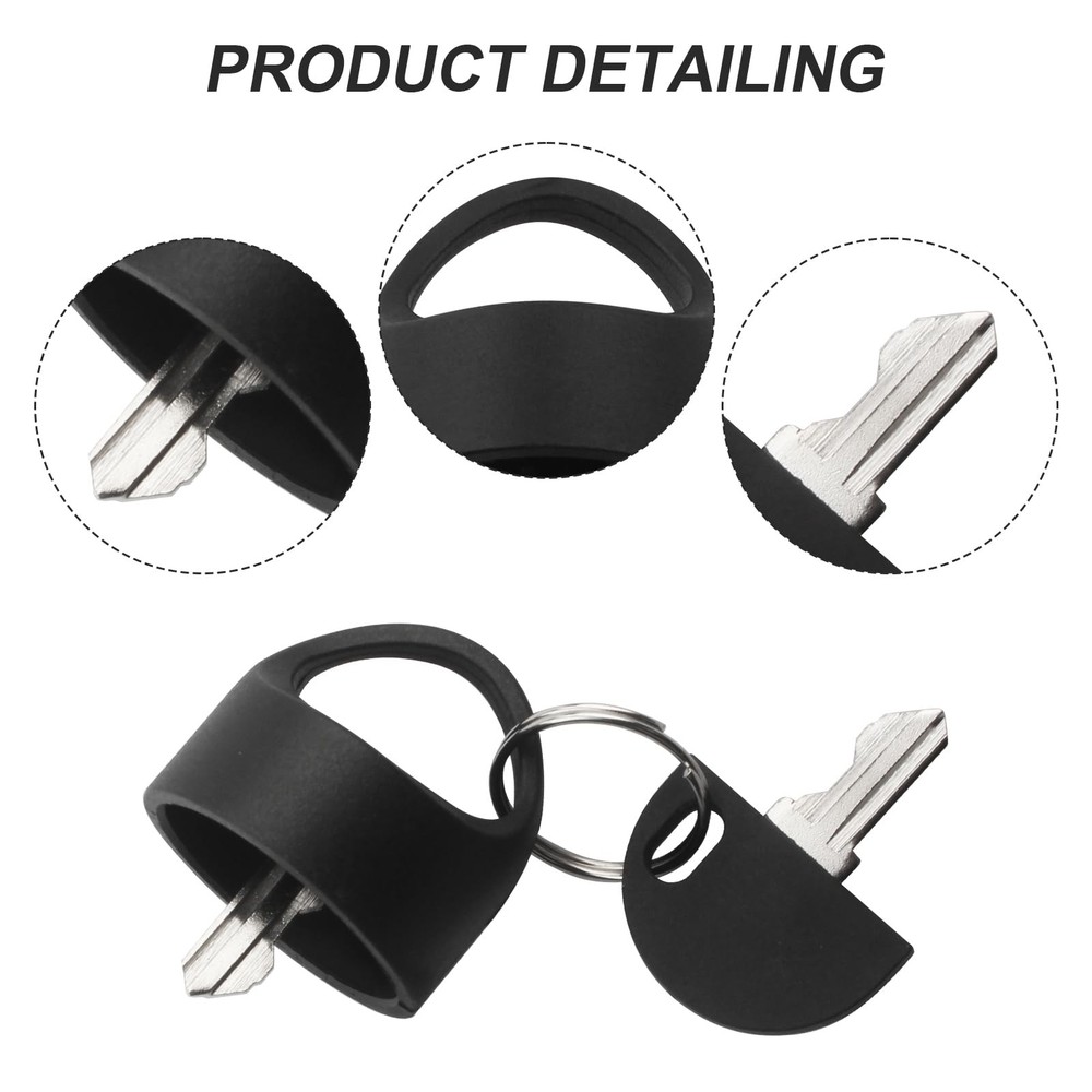 VIDABTE Pride Mobility Scooter Replacement Key Set, Deluxe Easy Pull Key for Pri