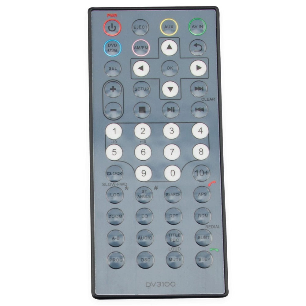 Replacement Remote Control Applicable for Furrion Entertainment System Gray