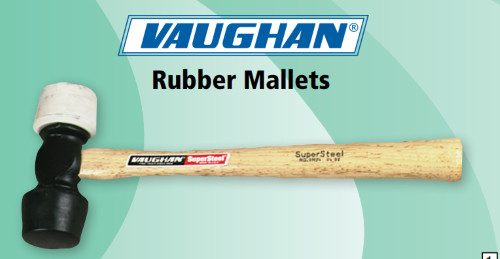 RM24 RUBBER MALLETS -VAUGHAN ITEM NO. 9543182(FT)