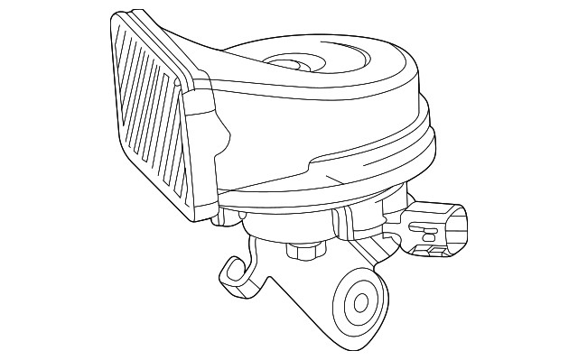 Genuine GM Low Note Horn 85115666