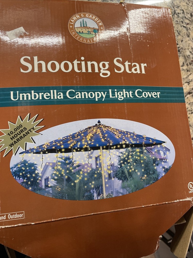 Umbrella Canopy Light Cover