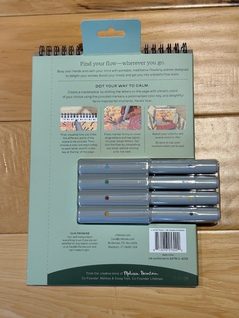 Lifelines Flow Art - Dot-By-Letter Pumpkins & Pastures - New