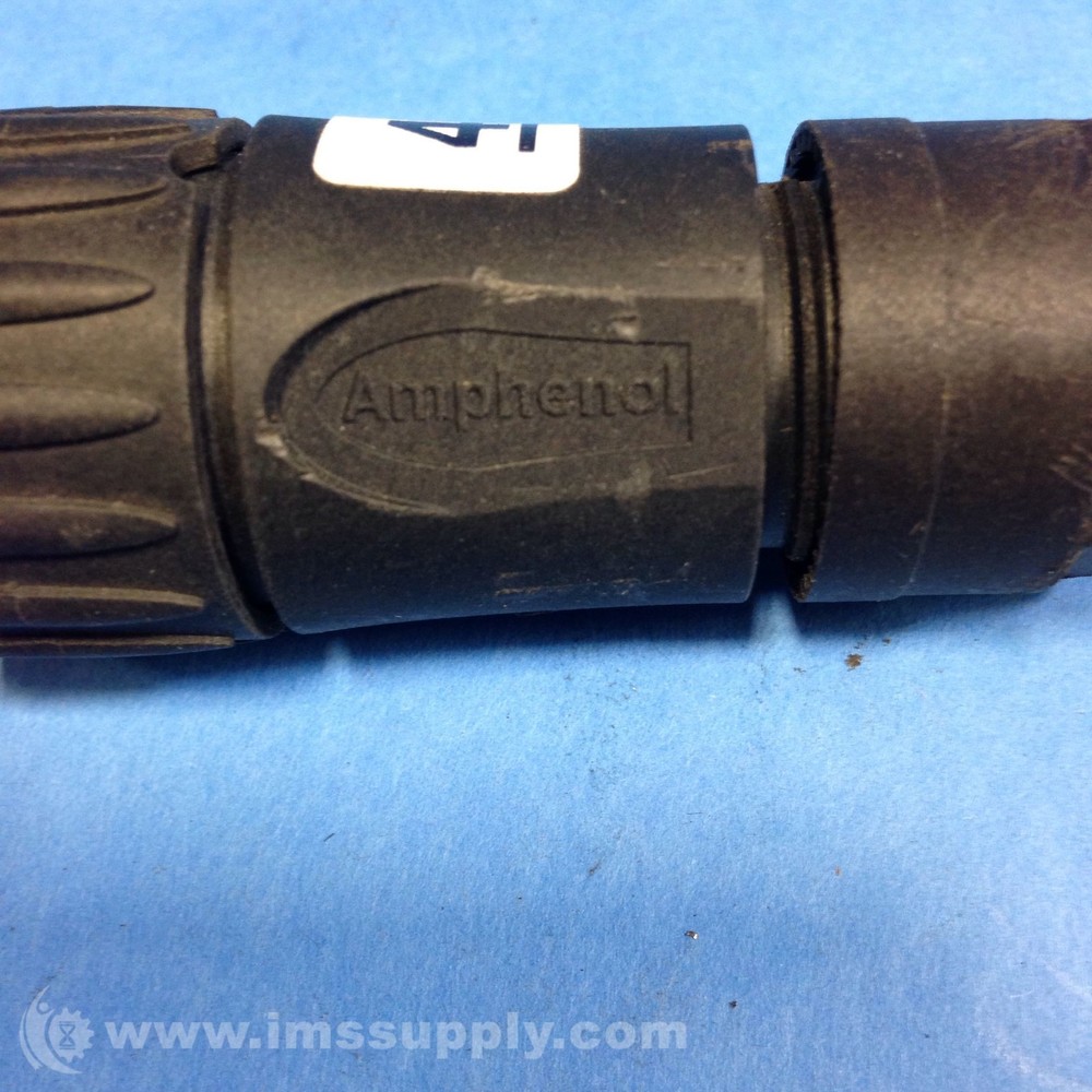 Amphenol Ecomate DIN Connector 4-Position Circular Connector Plug USIP