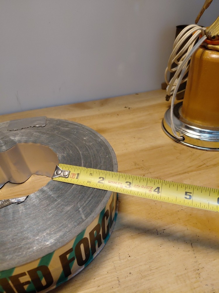 2 Inch Detectable Underground Tape Caution Water Line/ Force Main 2 Rolls