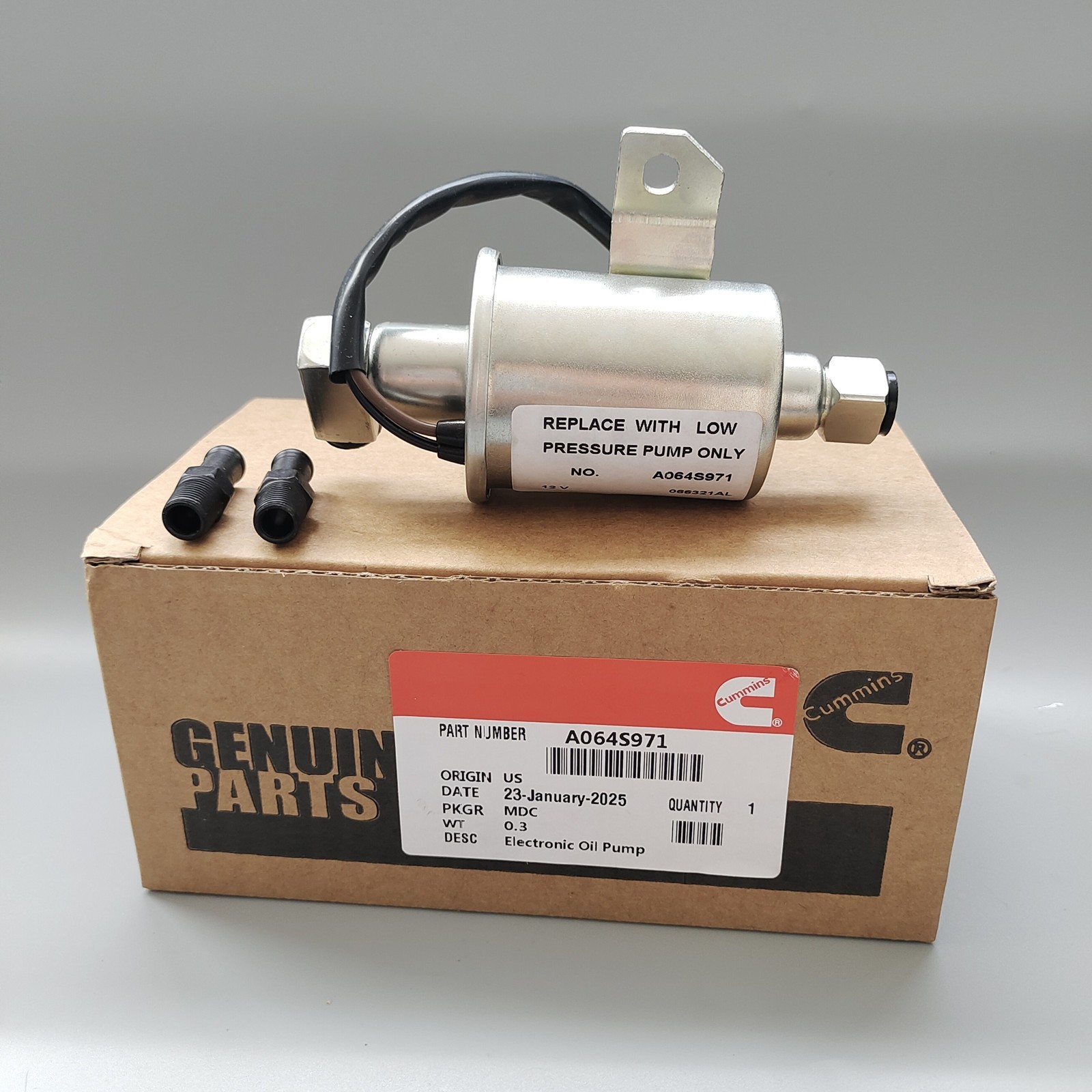 Onan Fuel Pump For Cummins Generator A064S971 A047N923 1492331 A029F891 E11009