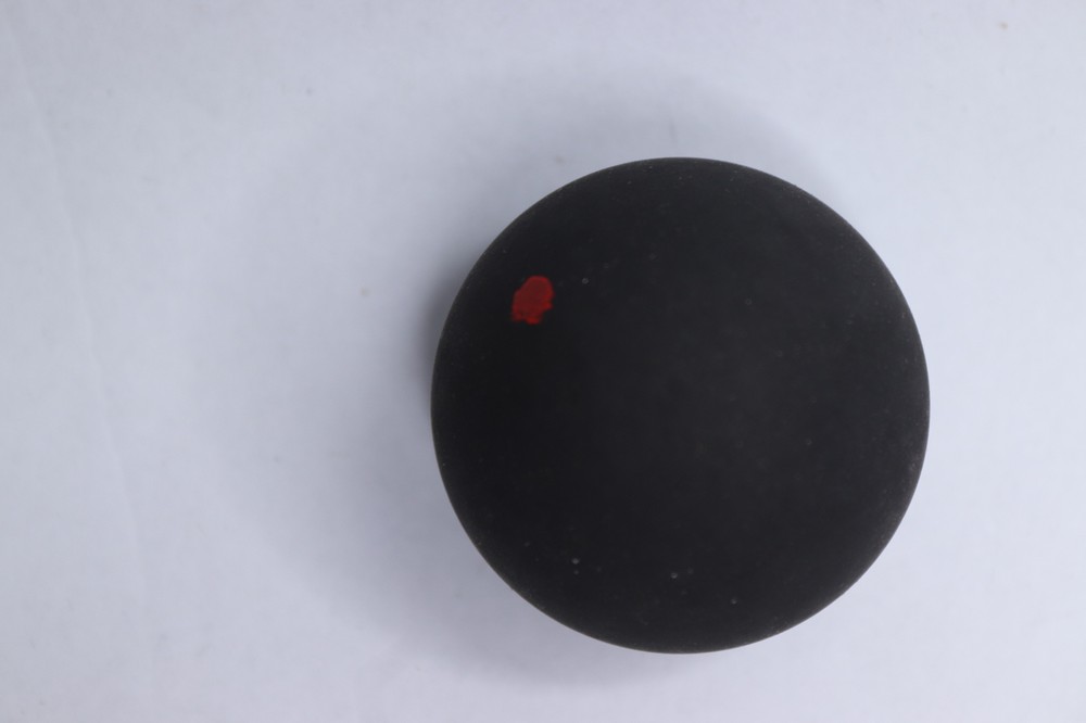 Single Dot Squash Racket Ball Rubber For Beginner Competition Training 37 MM