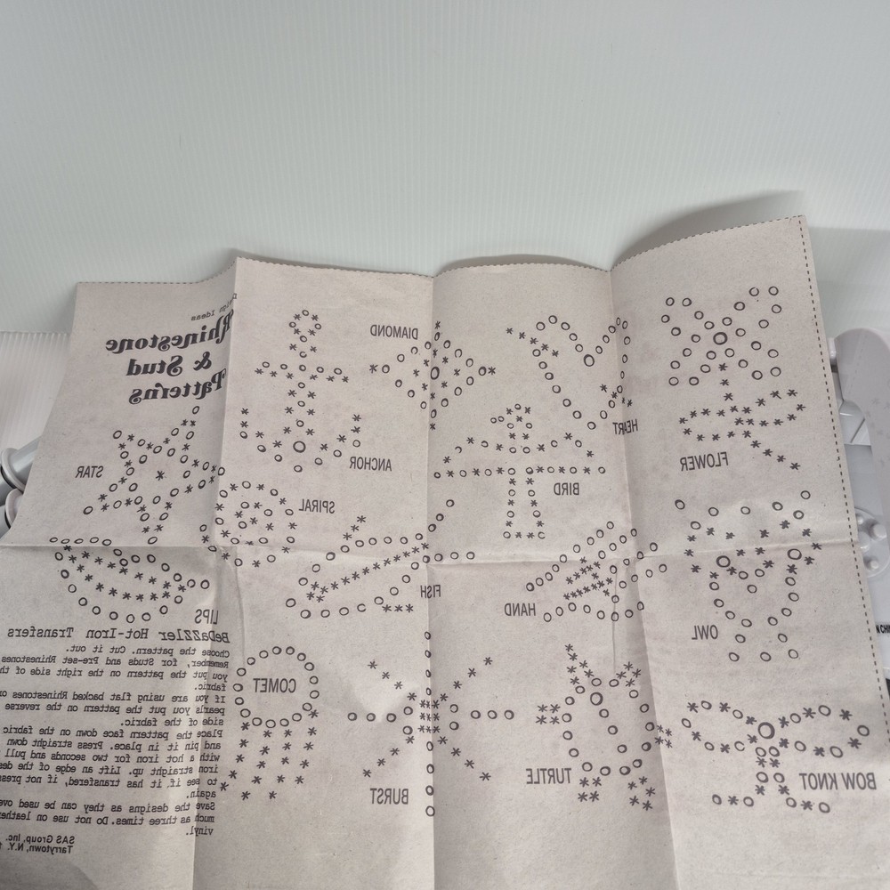 The Original BeDazzler Rhinestone & Stud Setting Machine Kit