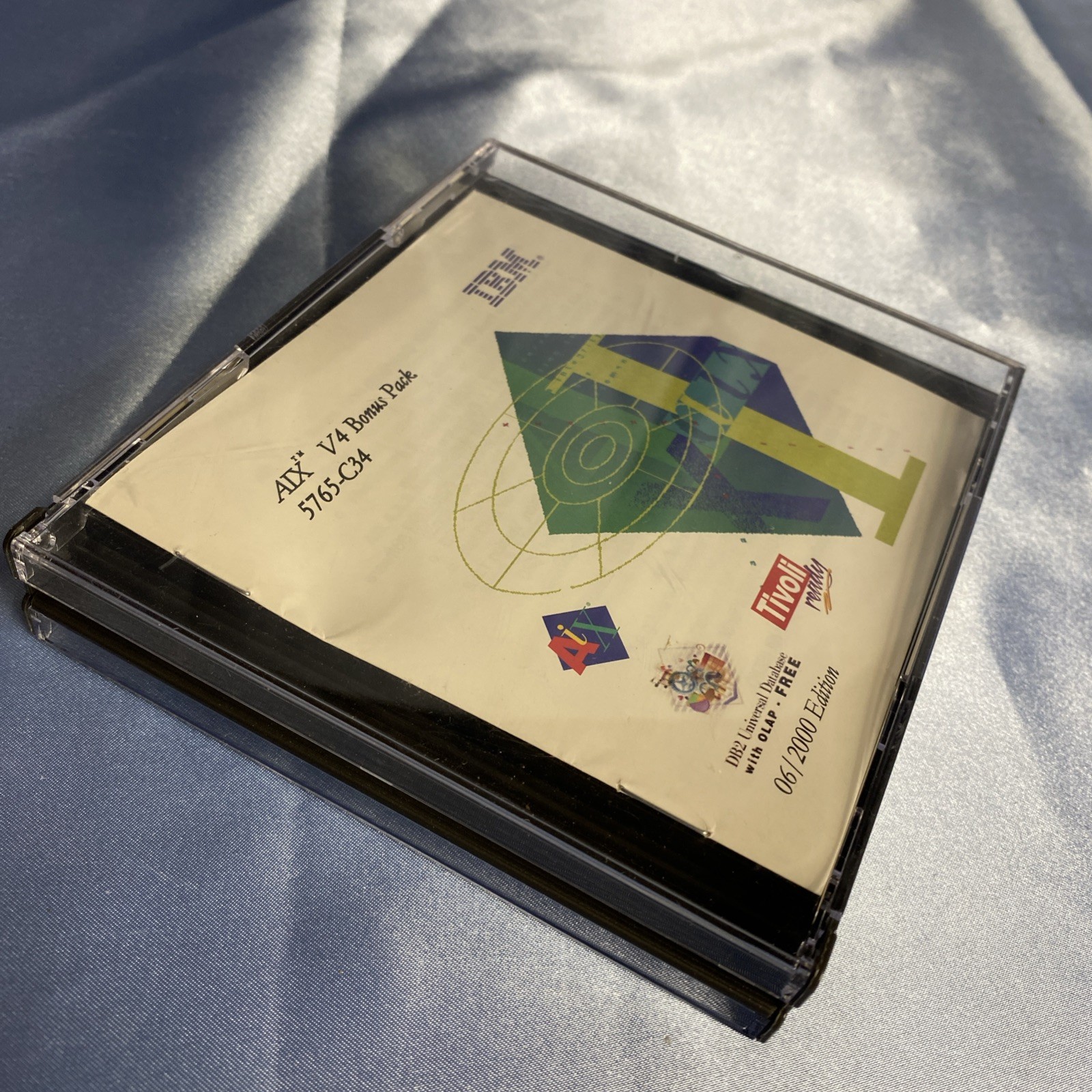 UNUSED! IBM AIX V4 Bonus Pack 3 Disc CD Software 5765-C34 with DB2 UDB V7.1