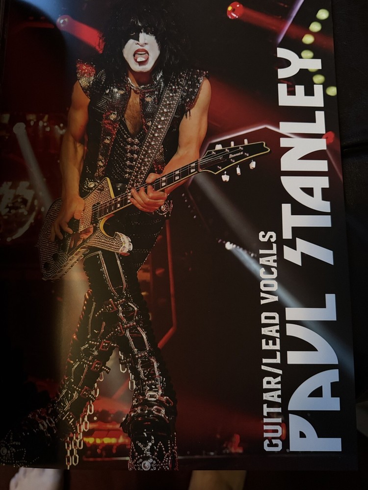 Kiss End of the Road Final Tour 2023 Program Version 8 Gene Simmons Paul Stanley