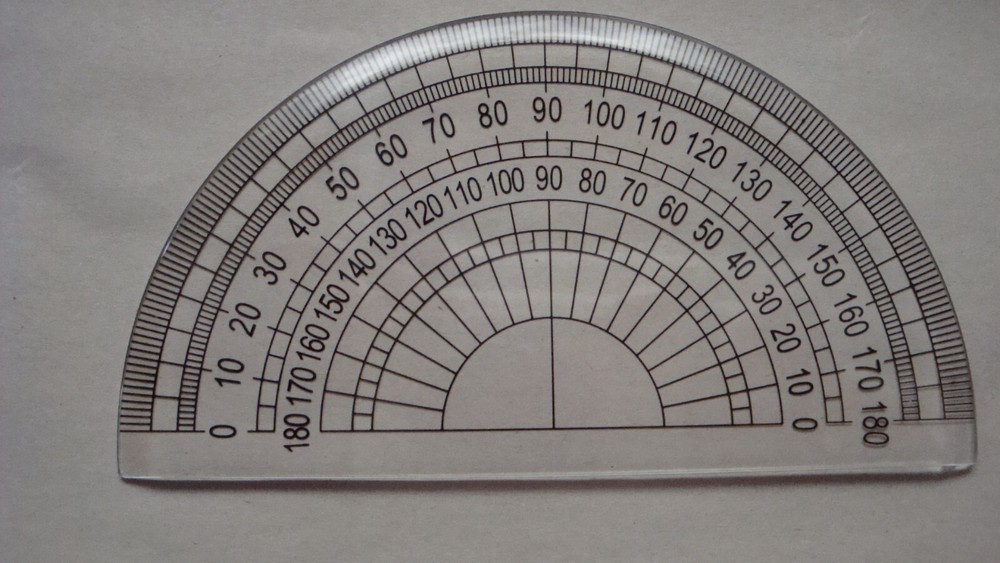 protractor angle finder 4" long Qty 50