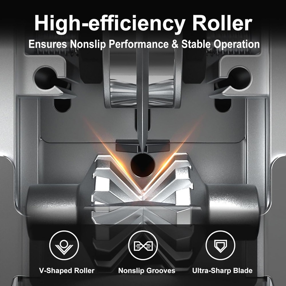 Wire Stripper Machine, Drill-Powered/Manual Two-In-One Wire Stripper Tool, Wire