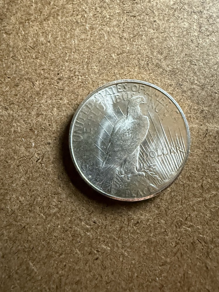 1925 s peace dollar Unc