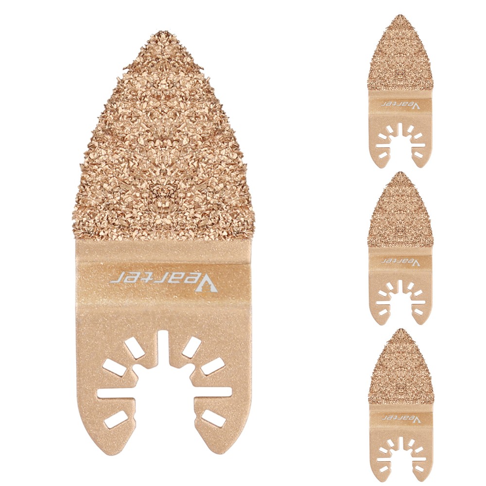 4PCS Oscillating Tool Finger Sanding Pads Multi Tool Fein Multimaster Compatible