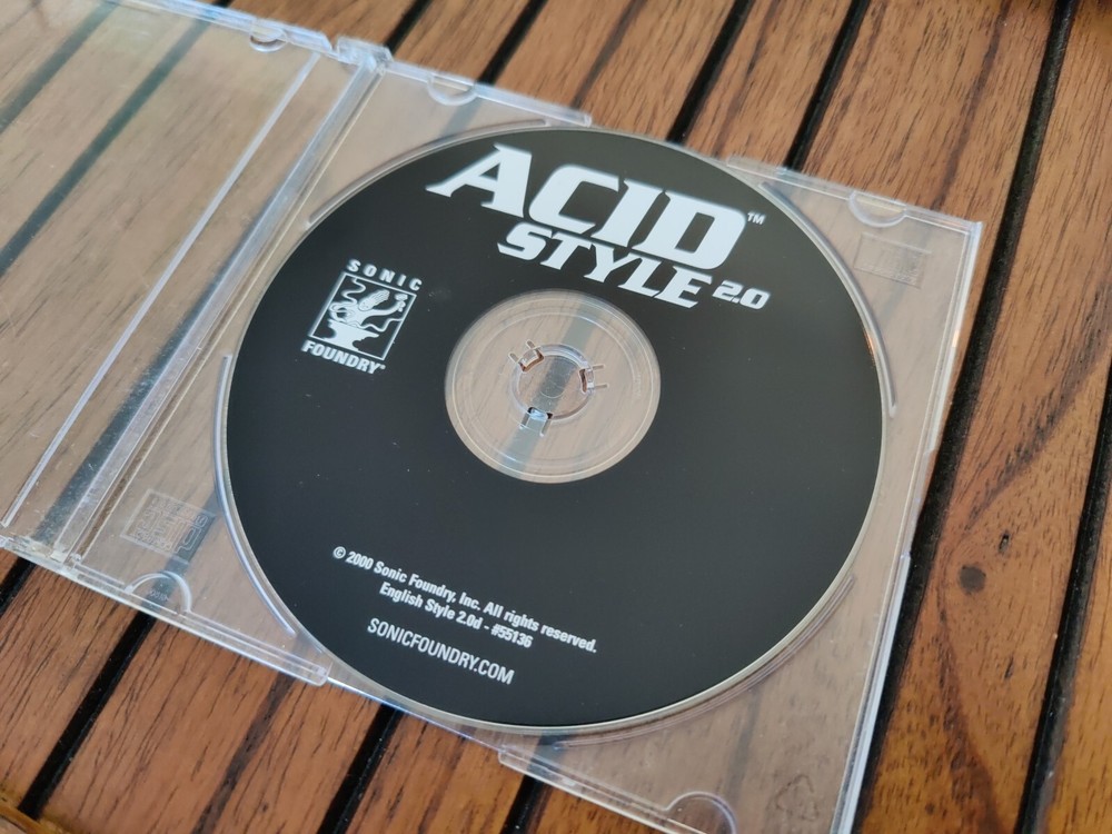 Sonic Foundry Loops for ACID: Acid Style 2.0