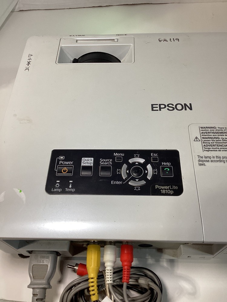 Epson PowerLite 1810p LCD Projector