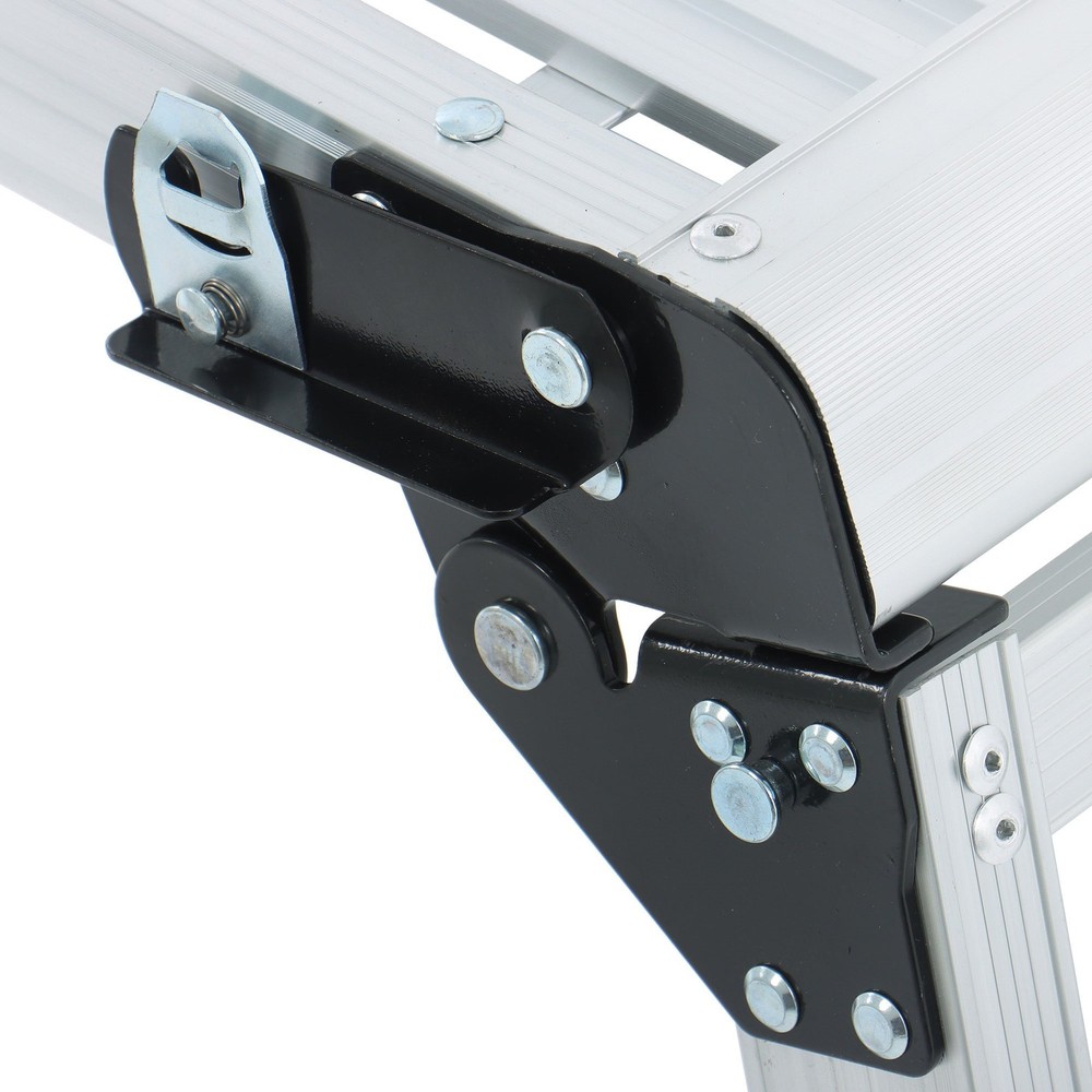 330Lbs High Quality Aluminum Step Stool Folding Work Platform Drywall Ladder