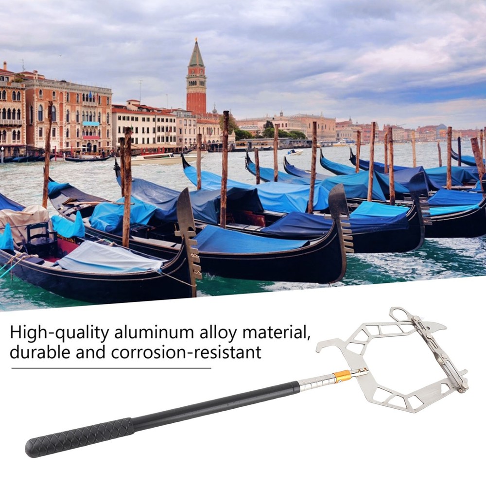 U‑Type Boat Hook Threader Multi‑Purpose Telescope Dock Hook Ship Docking