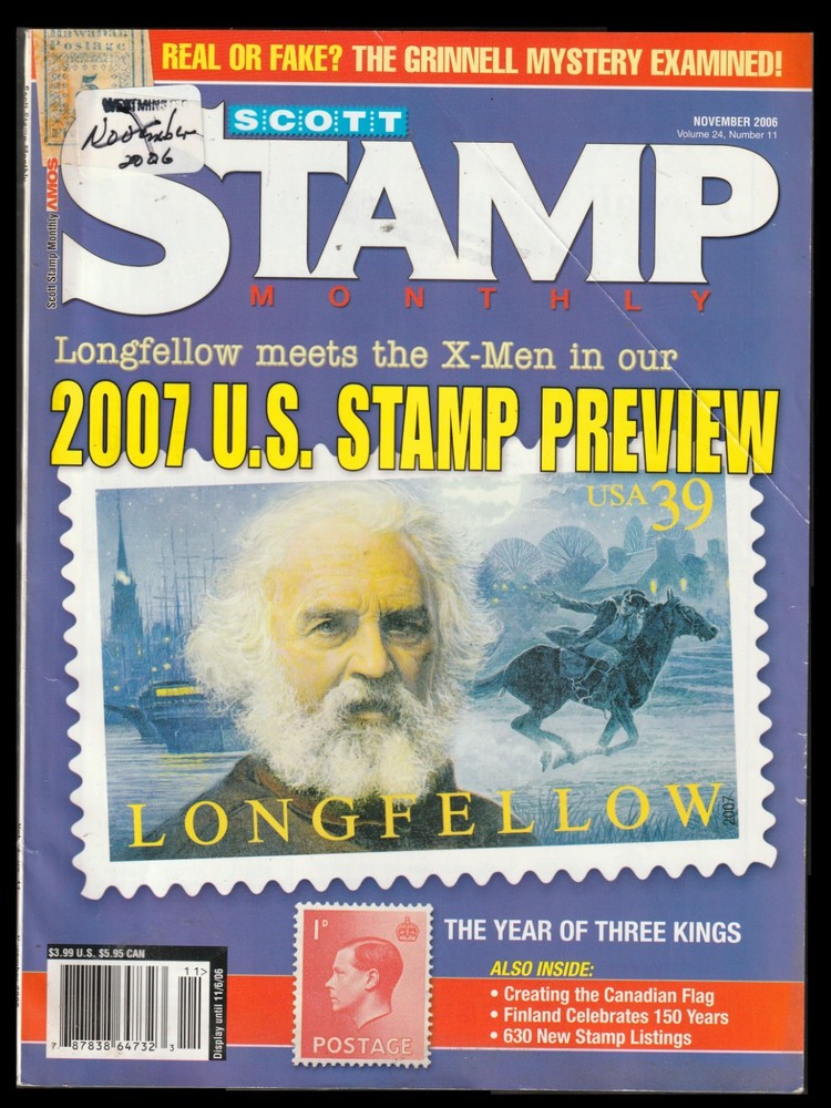Scott Stamp Monthly - November 2006 - Volume 24, Number 11