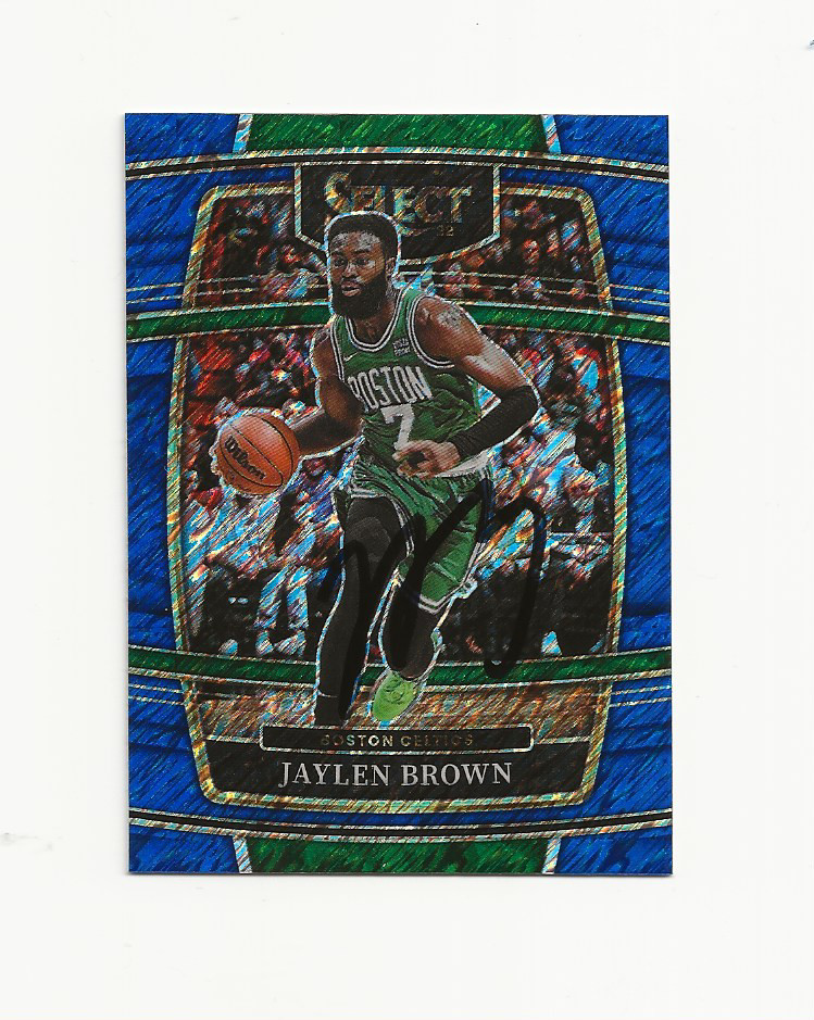 JAYLEN    BROWN     CELTICS       AUTOGRAPHED    CARD