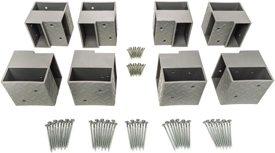 Customizable 2x4 Workbench Kit - Heavyweight Build with Durable Plastic Brackets