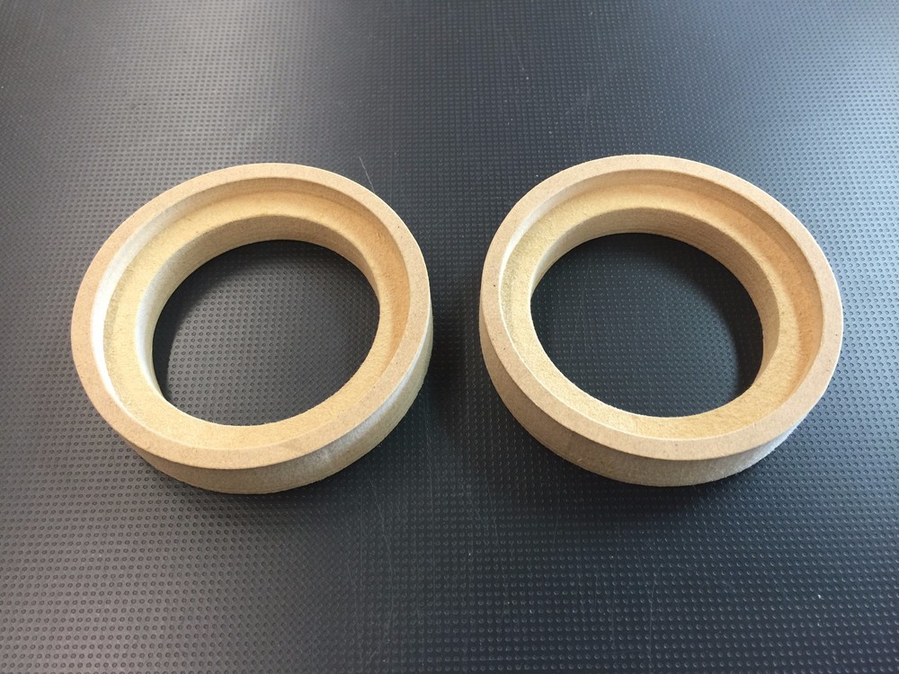 Crescendo Audio FT1 super tweeter MDF rings, flush mount