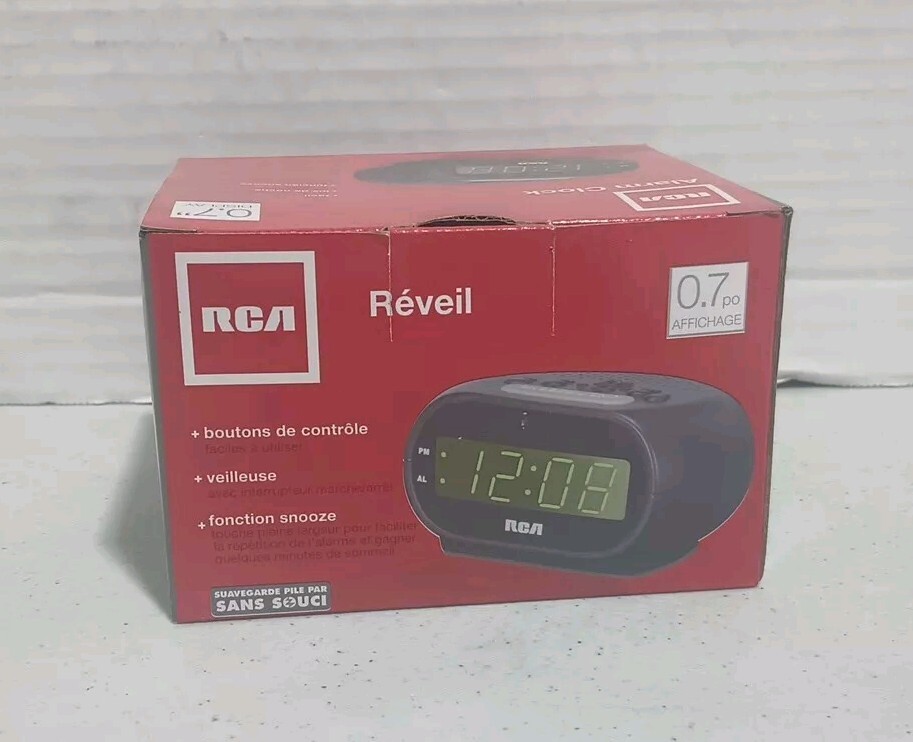RCA RCD20A Digital Alarm Clock