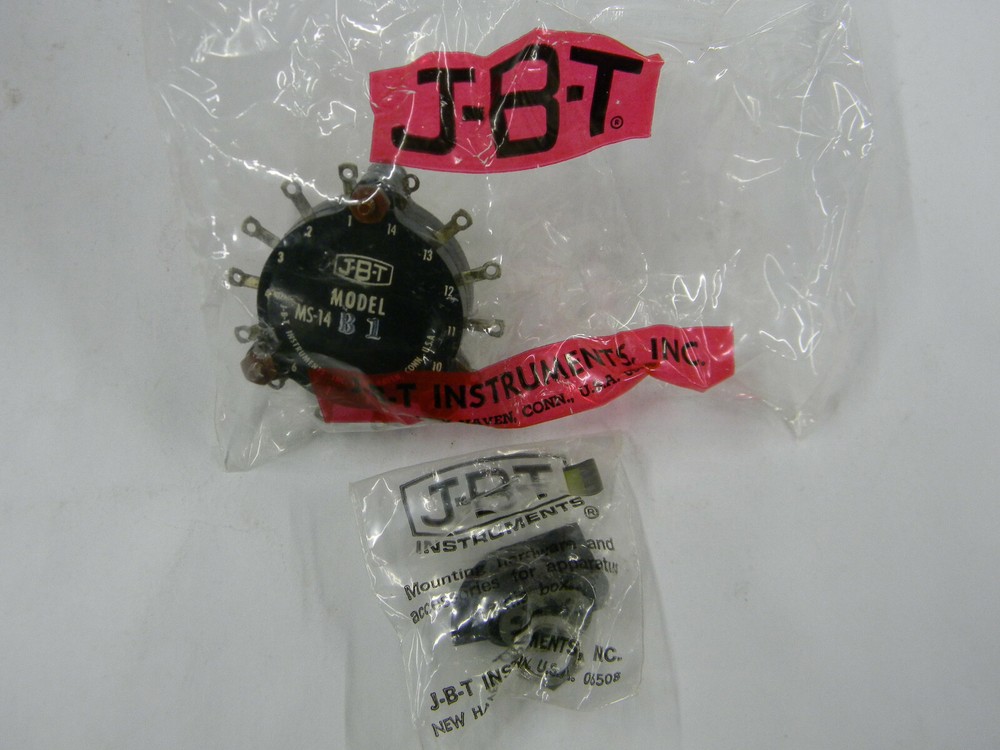 New JBT Instruments Model MS-14B-1 Control Switch B6