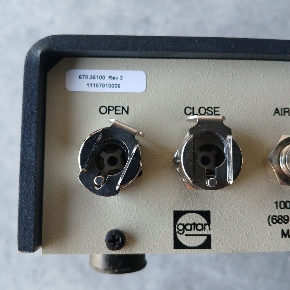 GATAN Gate Valve Controller 678.35000