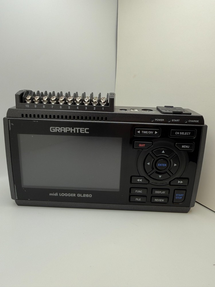 *OPEN BOX* Graphtec GL260 Midi Data Logger *OPEN BOX*