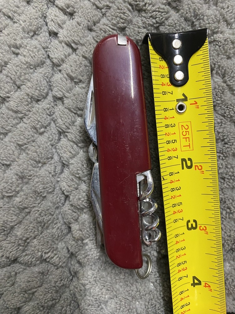 multifunction red cross Survival camping folding knive